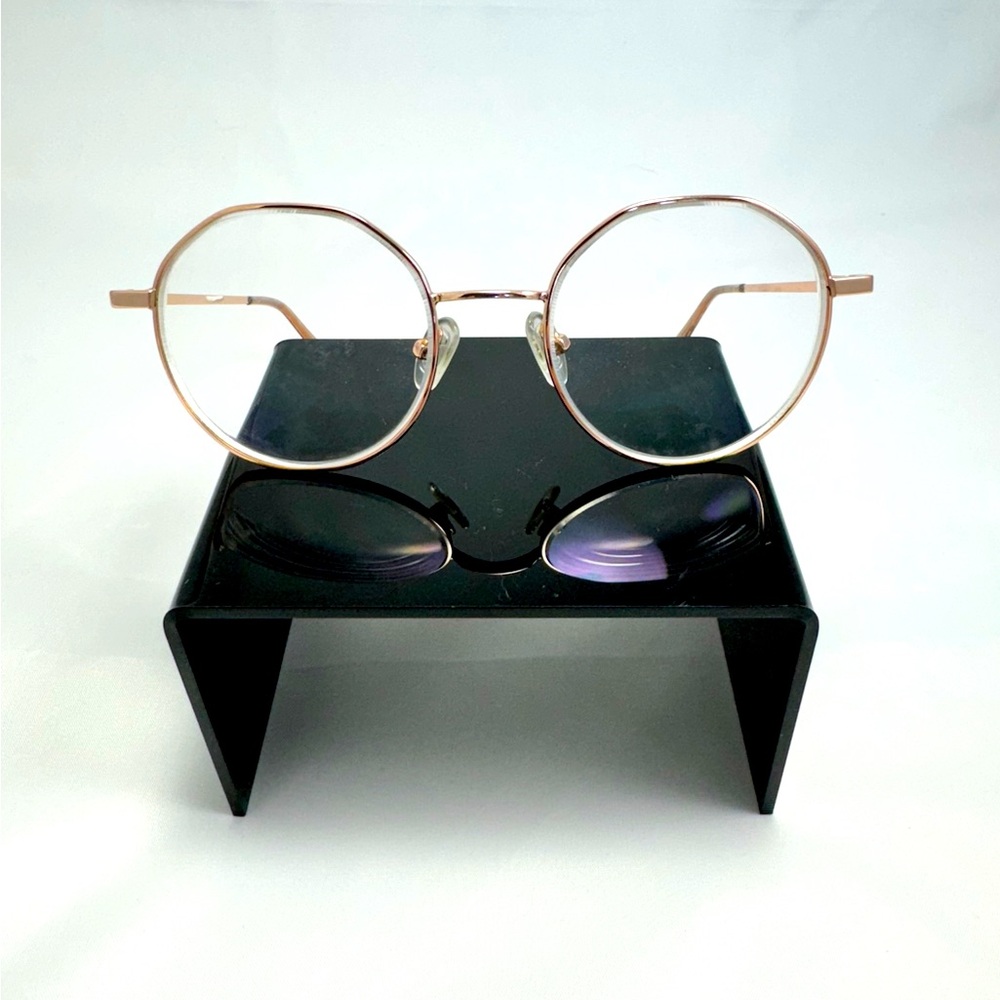 O by Oscar de la Renta Geometric Eyeglasses - Frames only